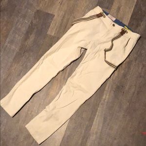 Men’s Zara trousers with suspenders